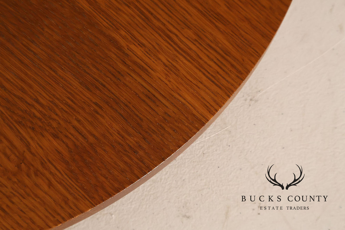 Stickley Mission Collection Round Oak Lazy Susan