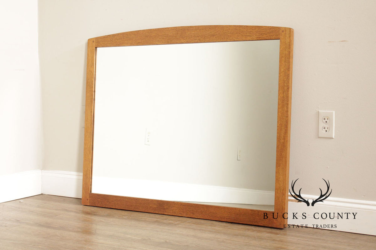 Stickley Mission Collection Oak Frame Dresser or Wall Mirror