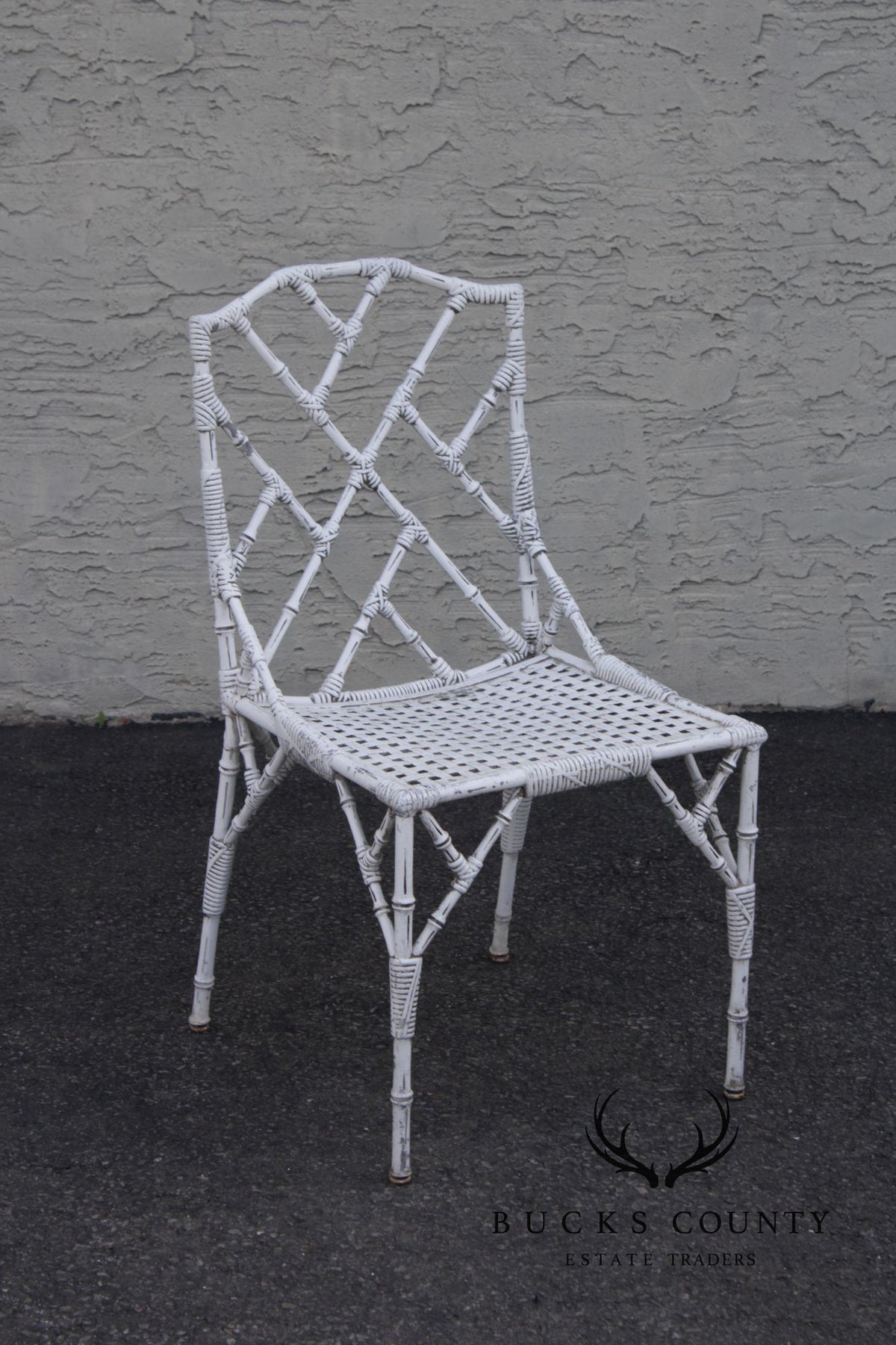 Venemen of California Faux Bamboo Cast Aluminum Patio Dining Set