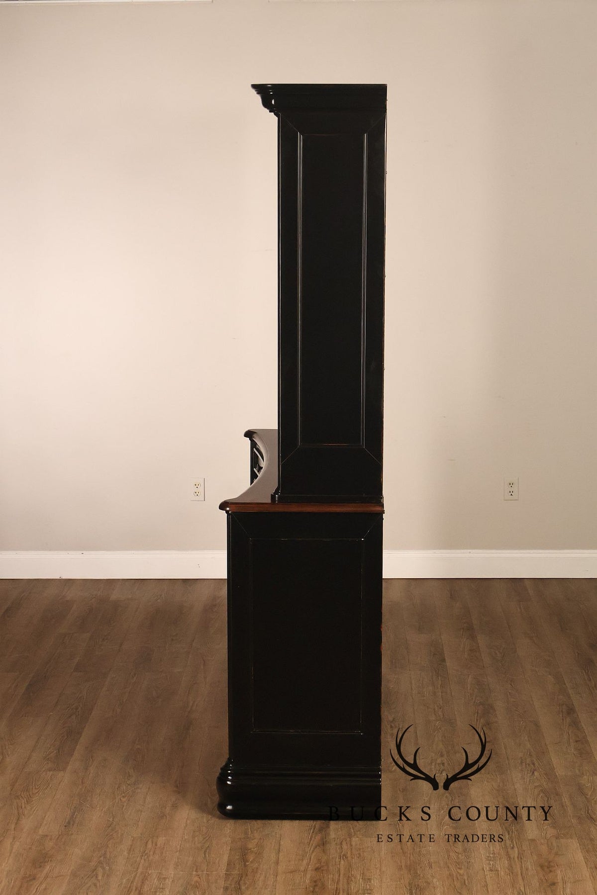 Hooker Furniture 'Indigo Creek' Ebonized Buffet Bookcase