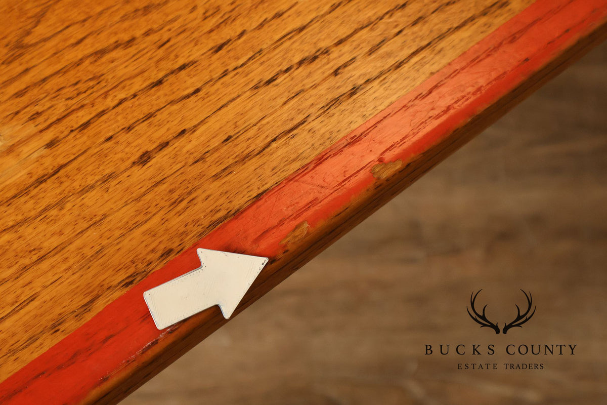 Appalachian Rustic Furnishing Trout and Perch Game Table