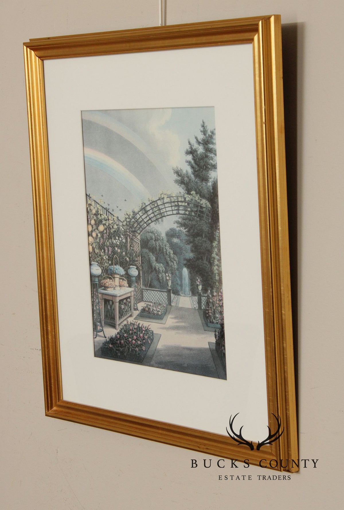 English Georgian Garden and Pheasantry Prints