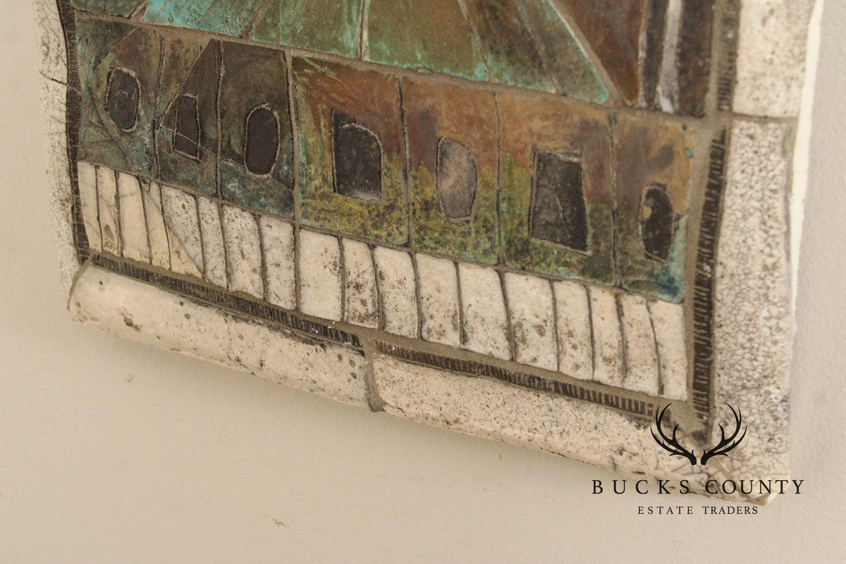 Emily Paulmier Studio Ceramic Wall Sculpture