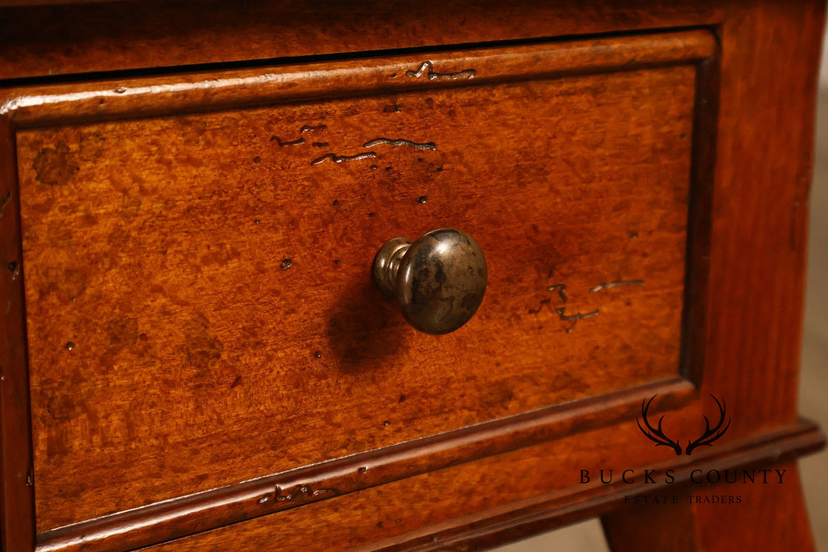 Baker Milling Road Narrow One Drawer. Side Table