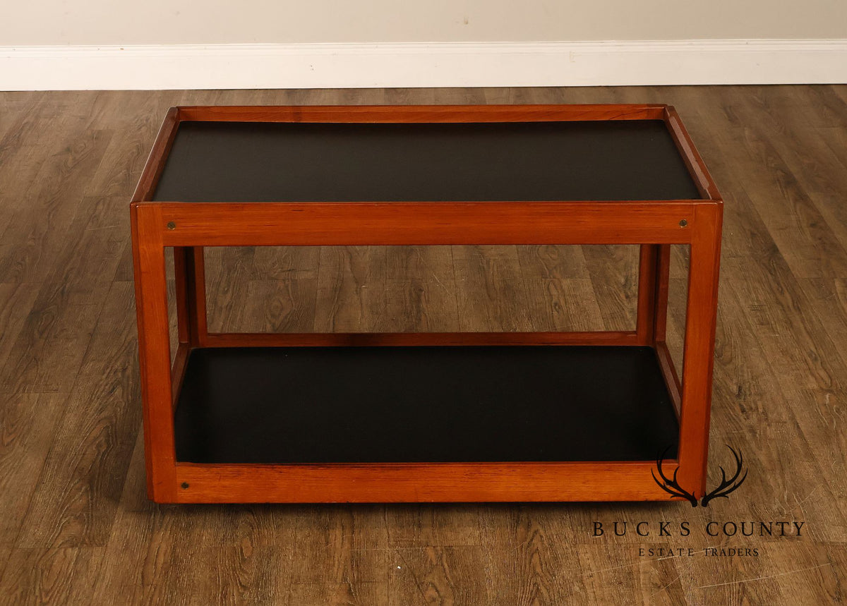 Silkeborg Danish Modern Teak Bar Cart