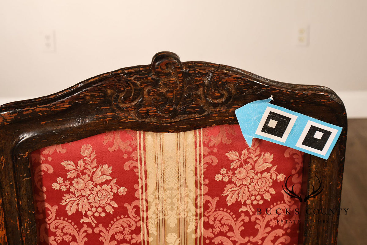 Interior Crafts French Country Style Set of Six Dining Chairs