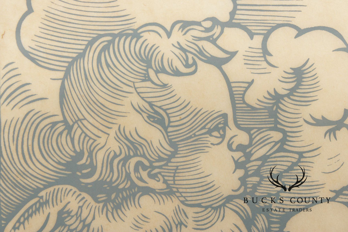 Allen Bjorkman Renaissance Style Print, 'Four Cherubs'