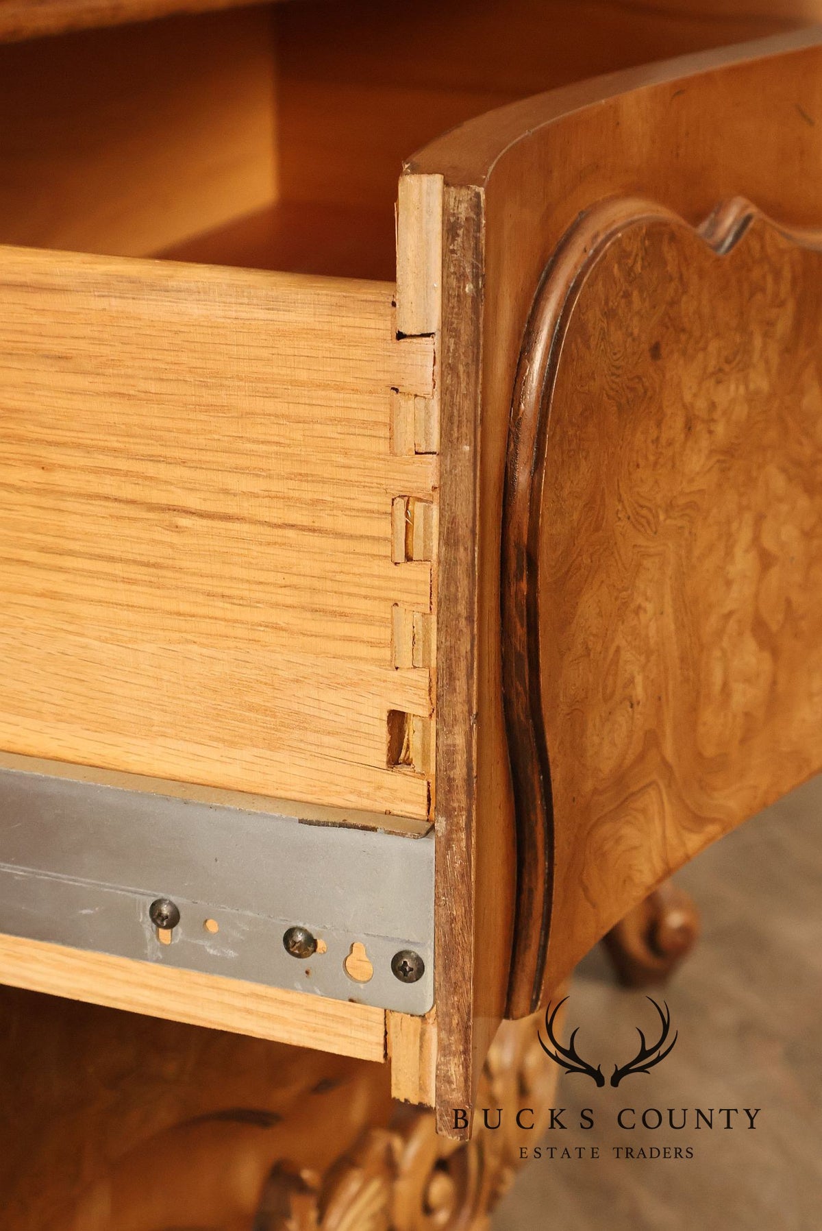 French Rococo Style Bombe Armoire Chest