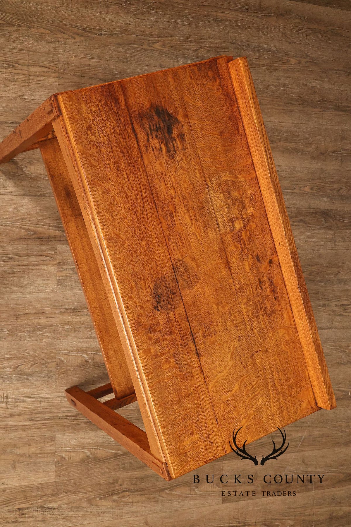 Antique Limbert Arts And Crafts Quarter Sawn Oak Server or Console Table
