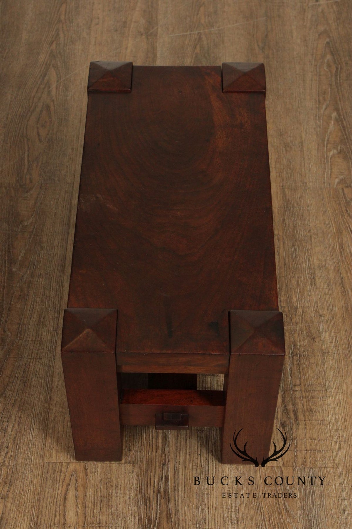 Arts and Crafts Antique Walnut Foot Stool