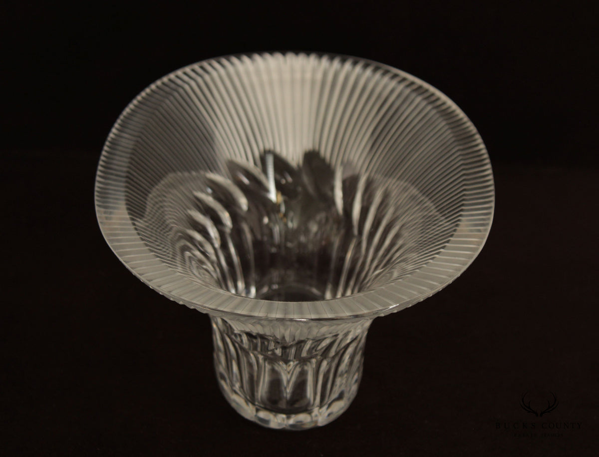 Ceska Czech Cut Glass or Crystal Bowl