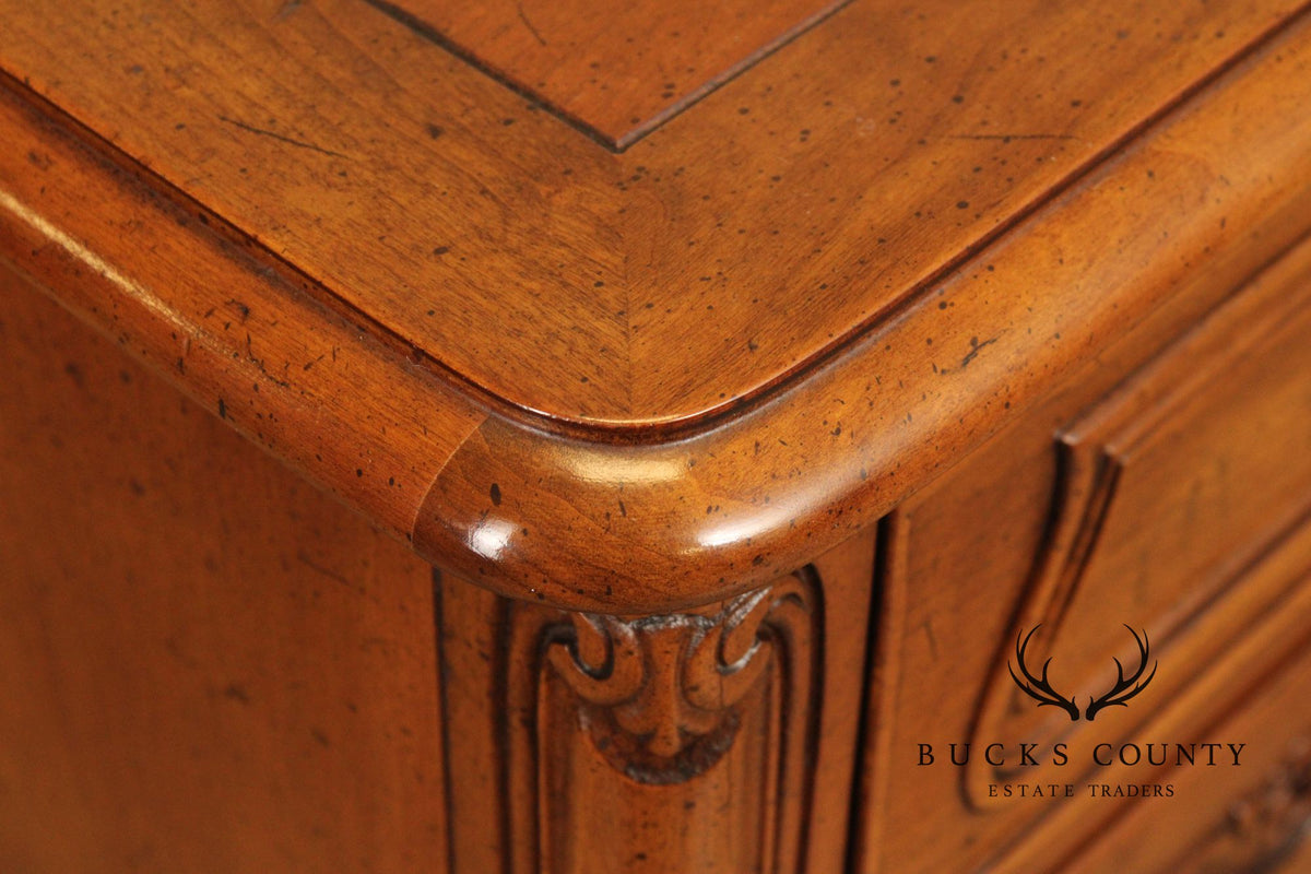 Henredon French Style Walnut Buffet Sideboard