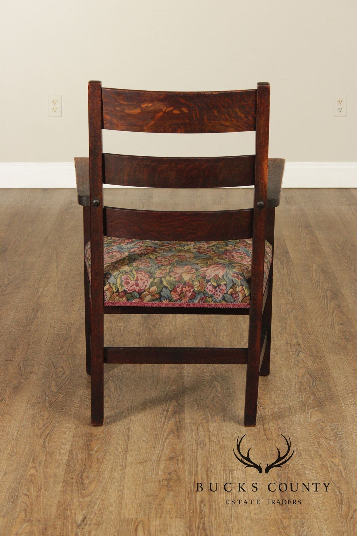 Stickley Brothers Quaint Furniture Mission Oak Armchair
