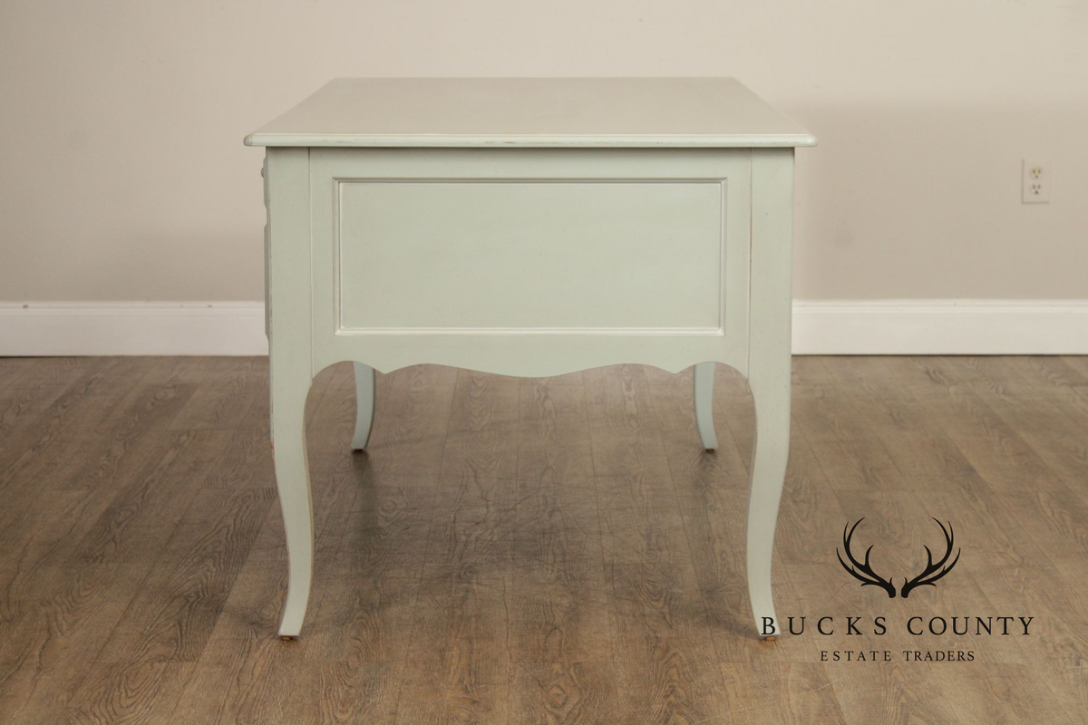 Ethan Allen 'Maison' Painted Executive Writing Desk