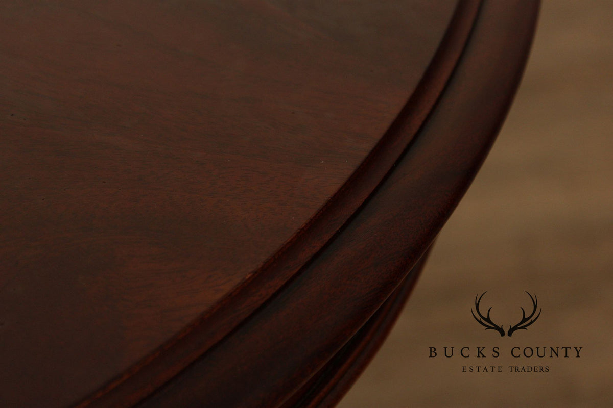 Rococo Style Mahogany Finish Parlor Table