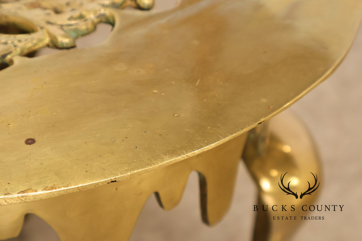 Vintage Brass Trivet Stand