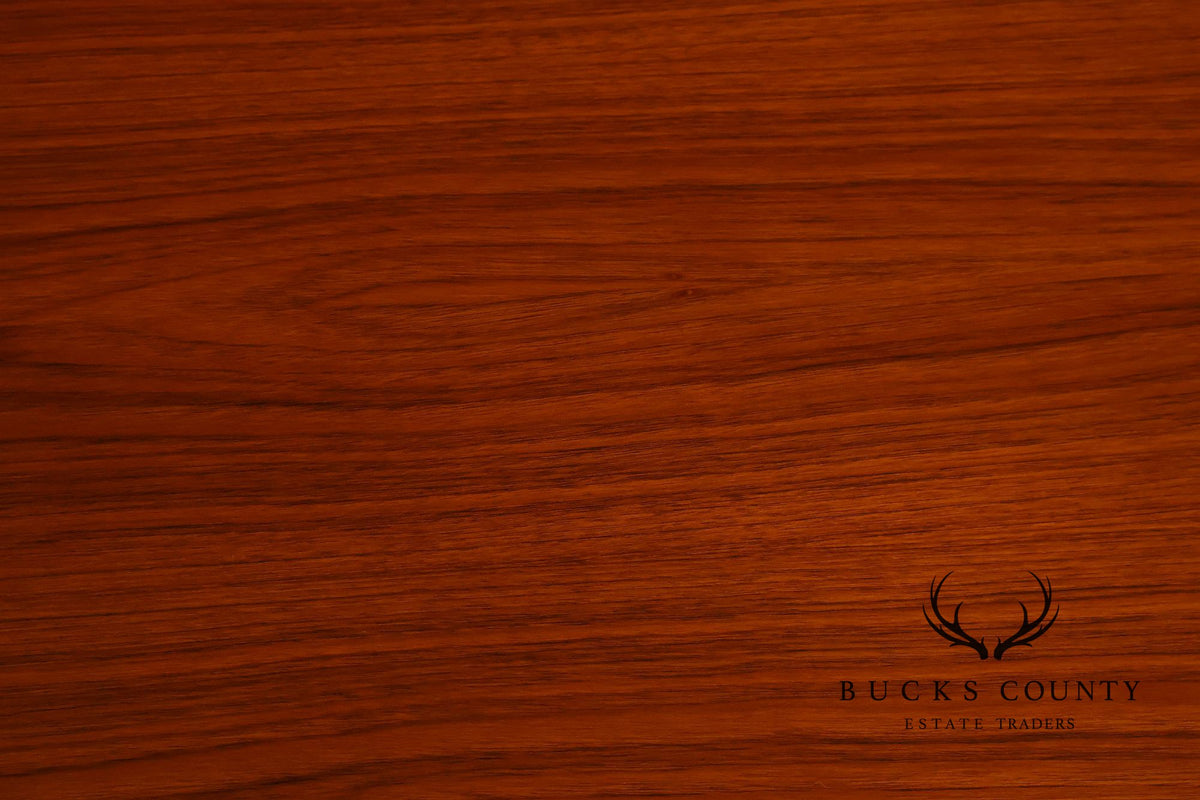 Danish Modern Teak Media Console Cabinet