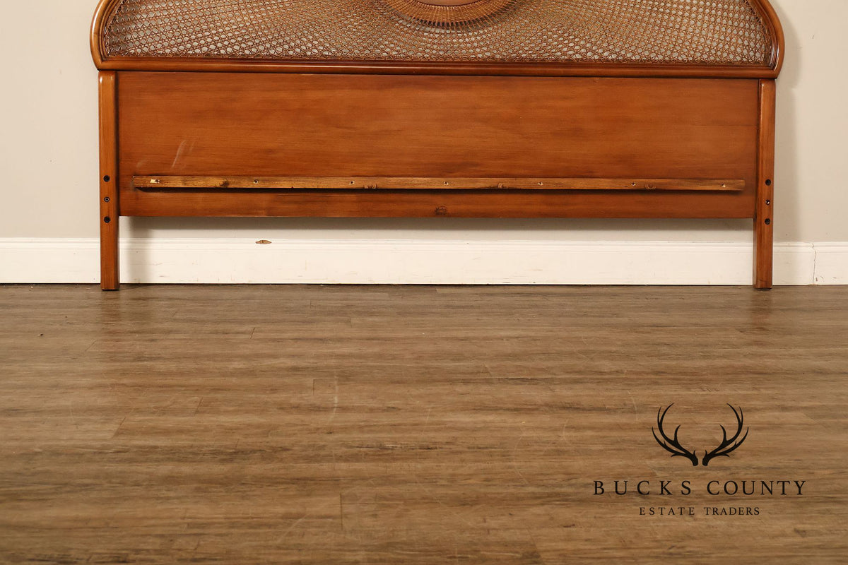 Medea 'Raggio Di Sole' Caned Queen Headboard