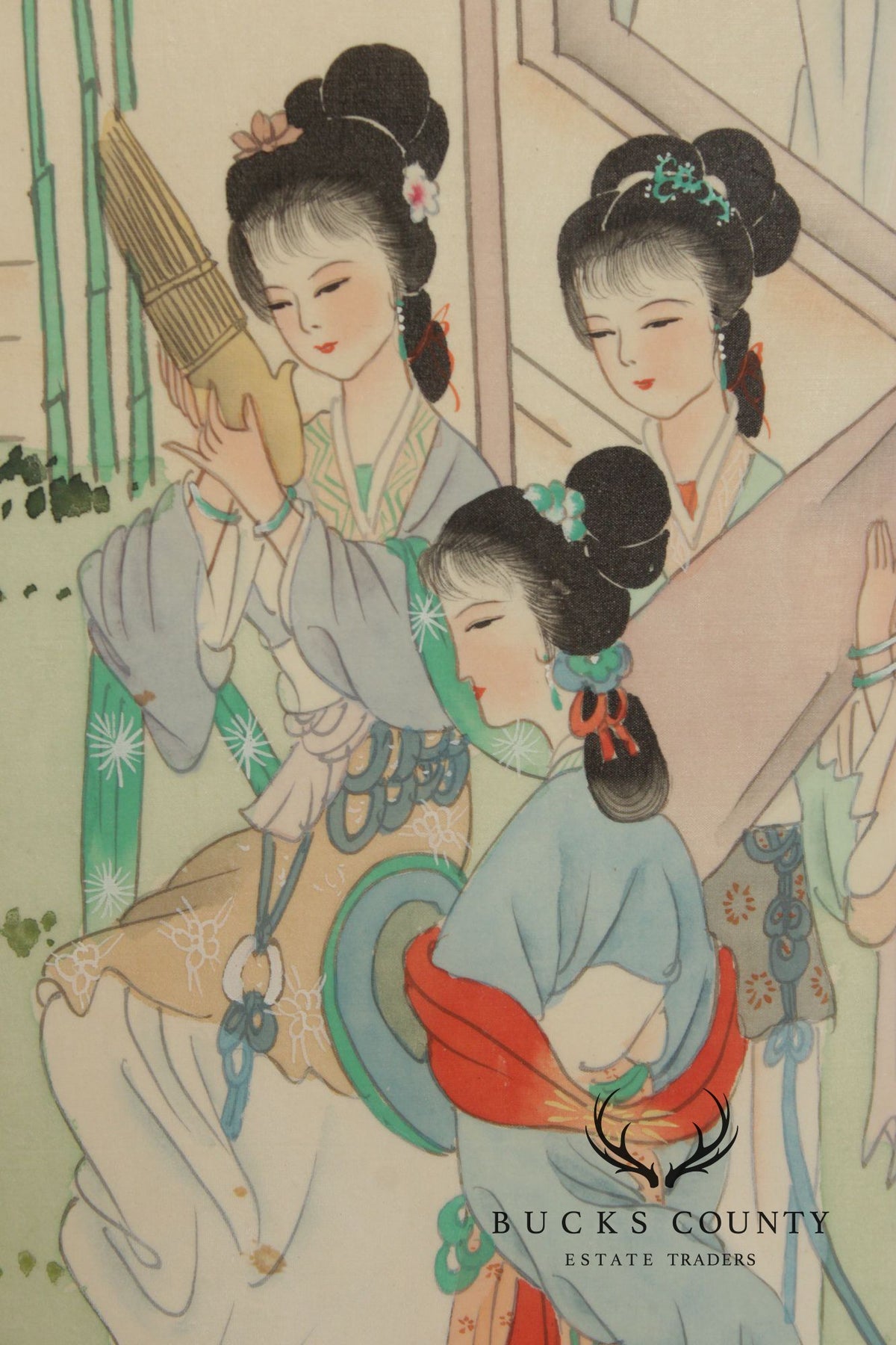 Chinese School Framed Print, Musicians