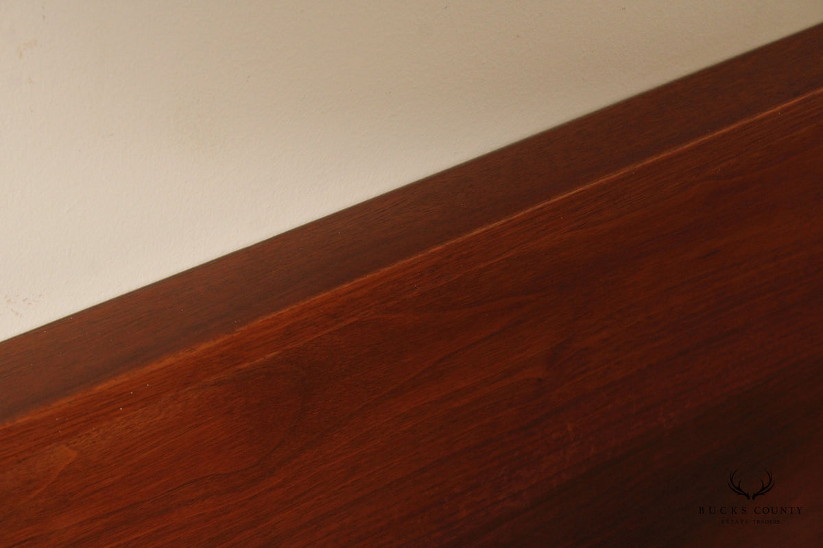 Mid Century Modern Walnut Queen Headboard