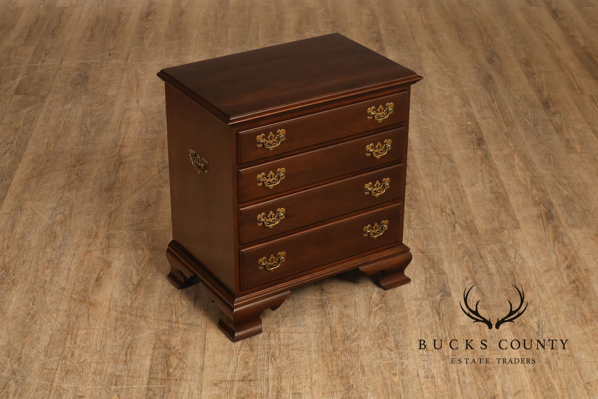 Ethan Allen Georgian Court Cherry Bedside Chest of Drawers