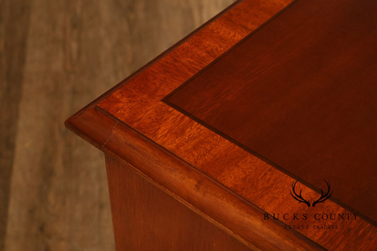 Pennsylvania House Banded Mahogany Bedside Chest