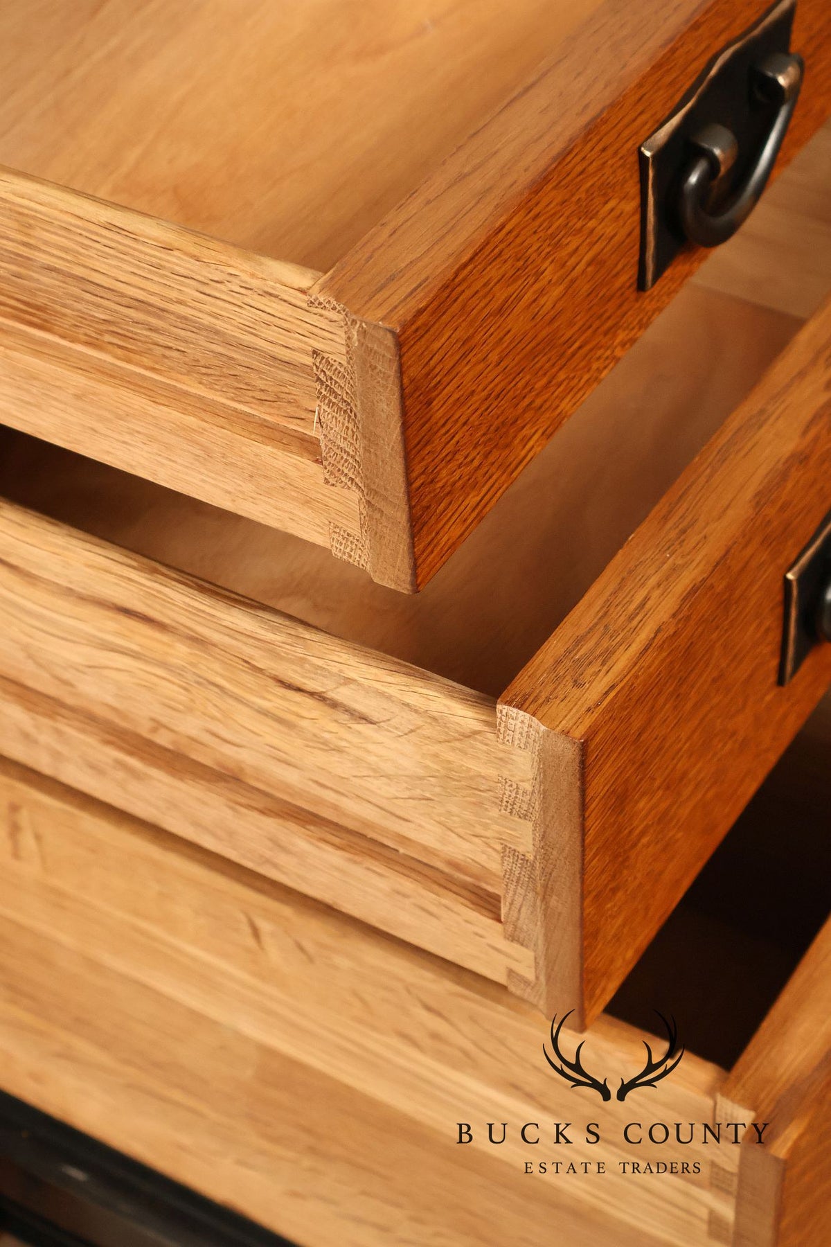 Stickley Mission Collection Oak Executive Desk
