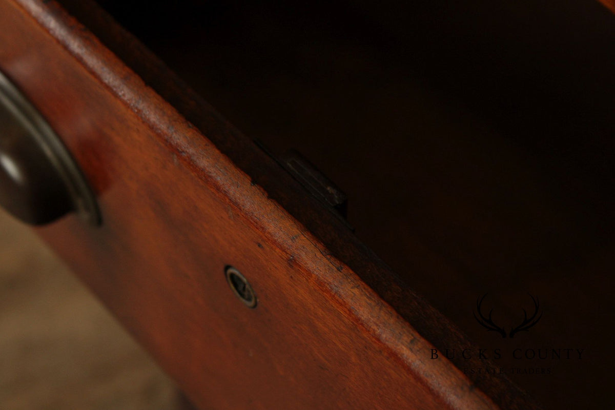 Antique C. Christensen Chicago Antique Industrial Carpenter’s Workbench