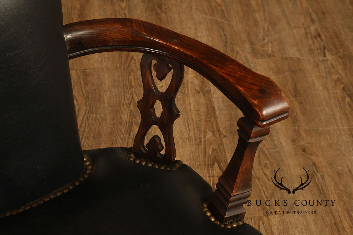 Romweber Viking Oak Captain's Armchair