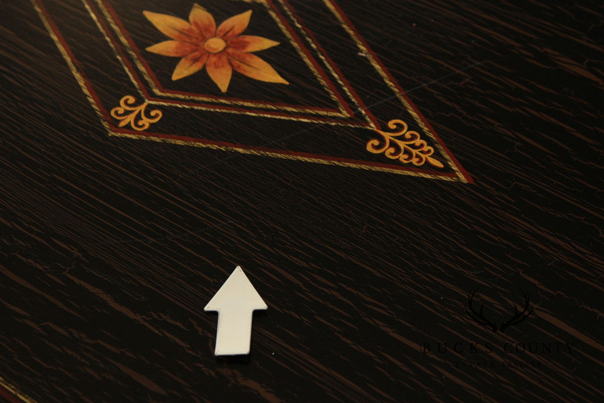 Regency Style Distressed Painted Coffee Table