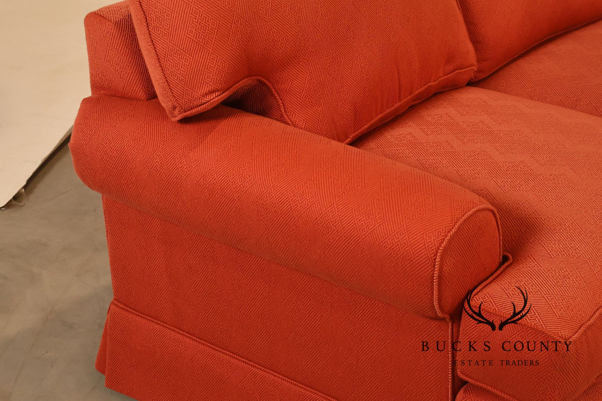 Miles Talbott Left-Facing Custom Upholstered Sectional Sofa
