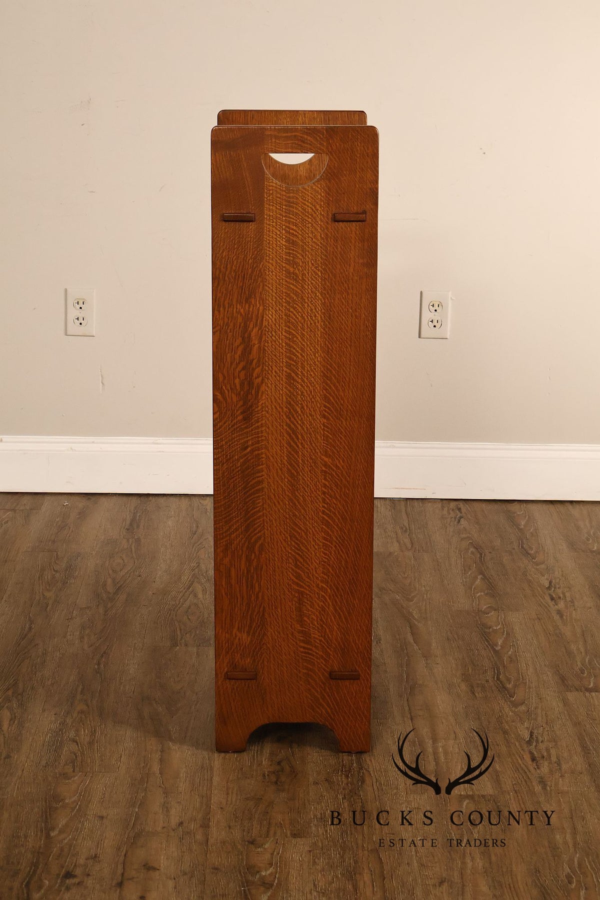 Stickley Mission Collection Oak Magazine Stand Bookcase