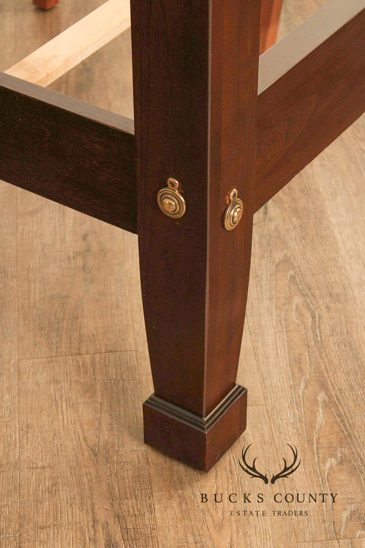 Ethan Allen Georgian Court Cherry Queen Size Four Poster Bed