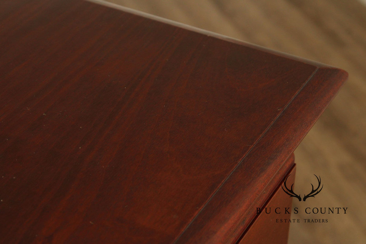 Norris Furniture Chippendale Style Mahogany Tall Chest