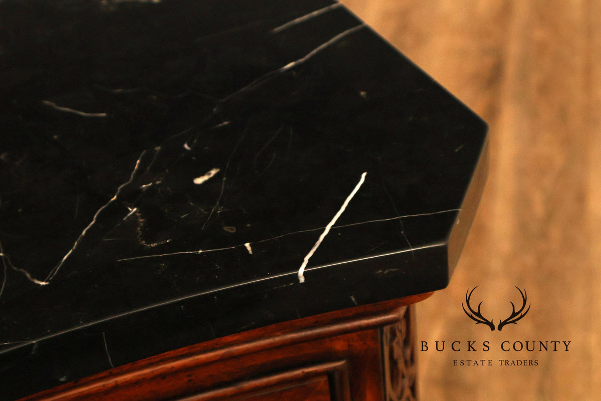 Universal Furniture Georgian S995tyle Marble Top Buffet Sideboard