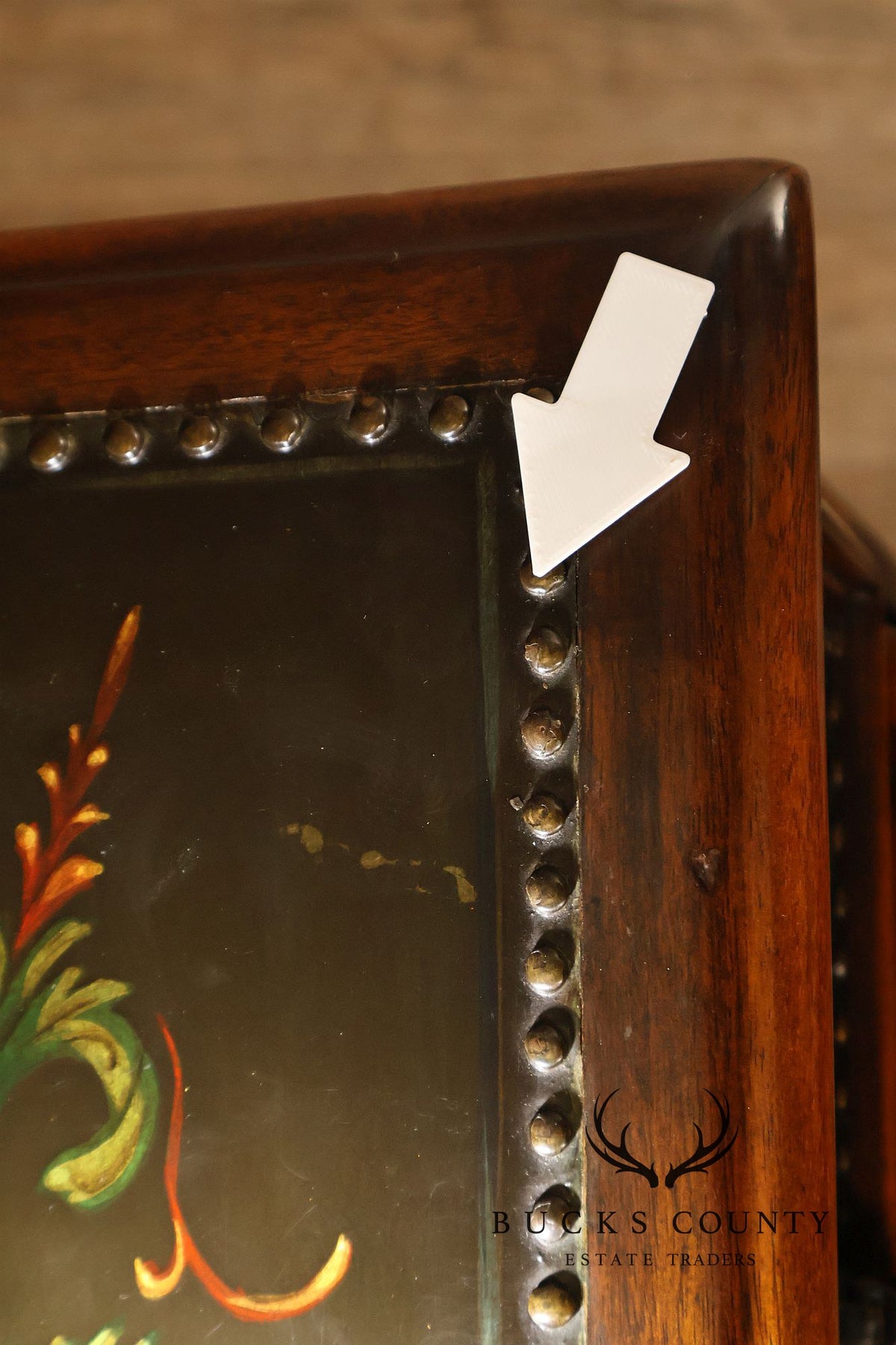 Theodore Alexander Decorated Chest With Drawers And Cabinet Doors