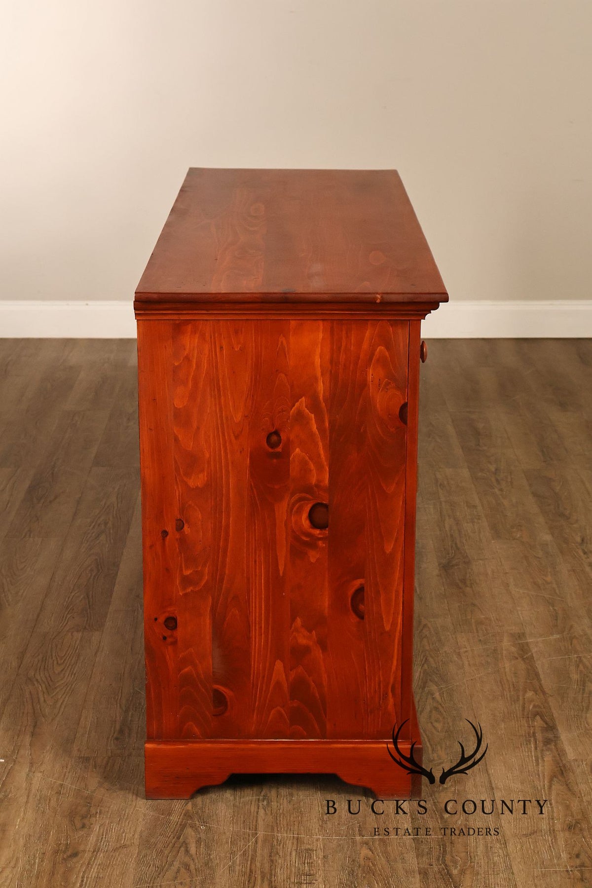 American Heritage Furniture Solid Pine Multi-Drawer Sideboard Cabinet