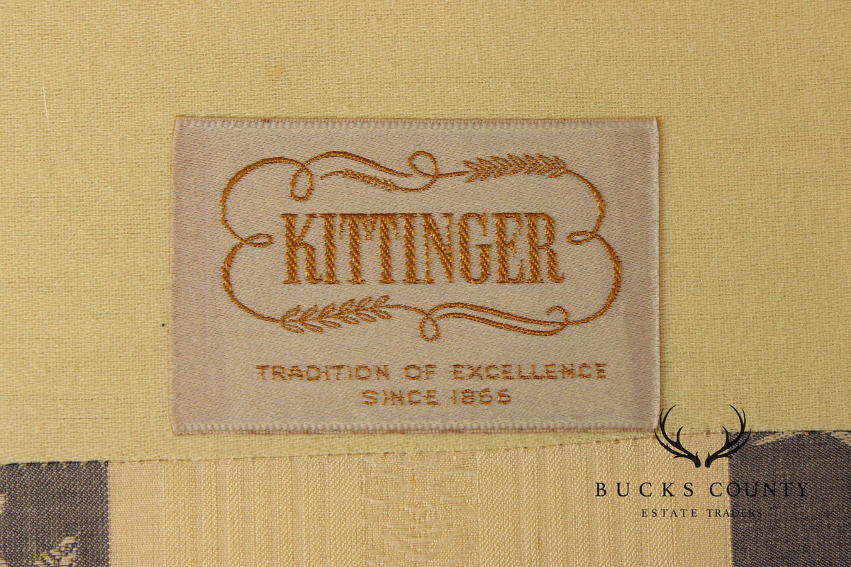 Kittinger Williamsburg Chippendale Style Mahogany Camelback Sofa