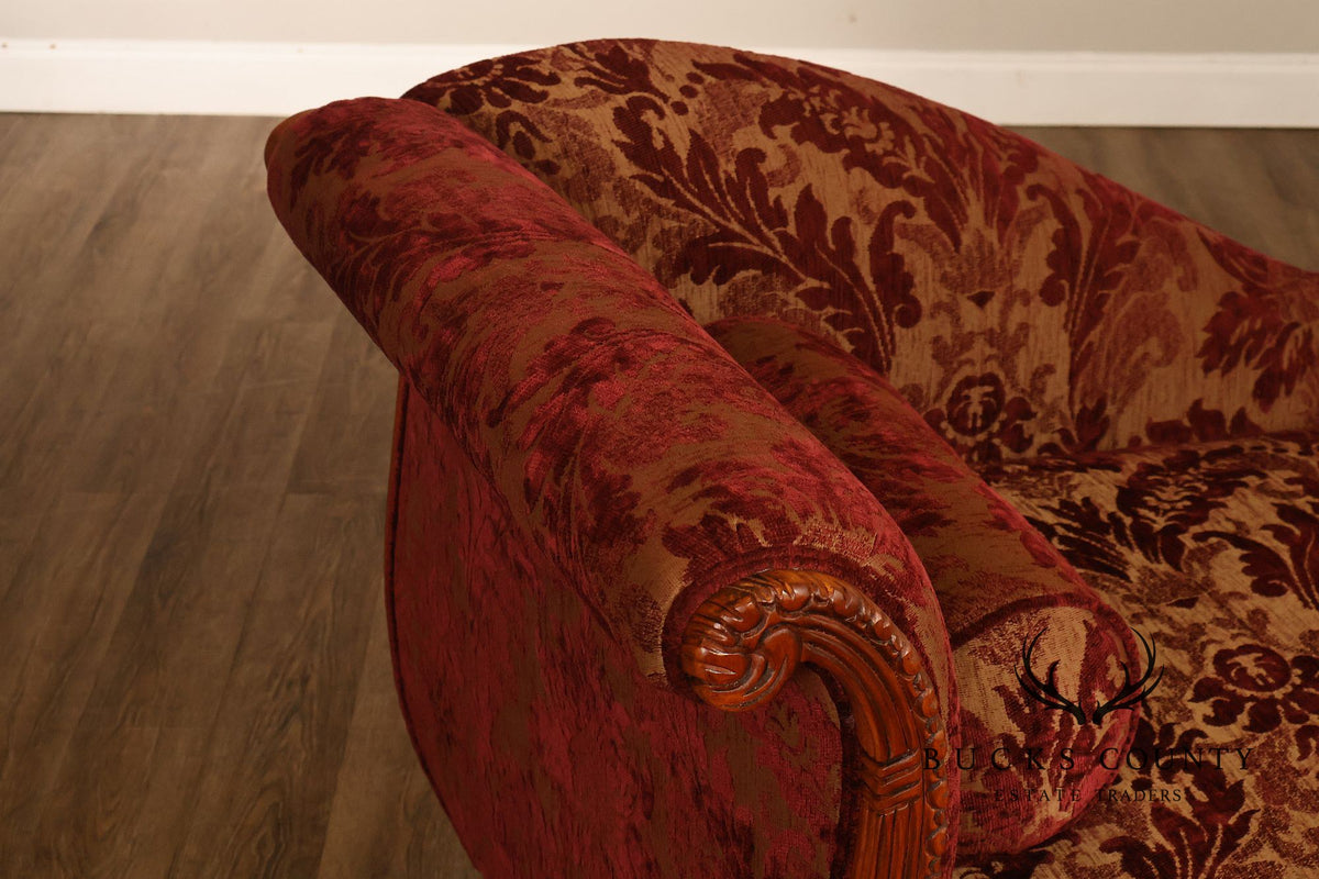Drexel Heritage Rococo Style Chaise Lounge