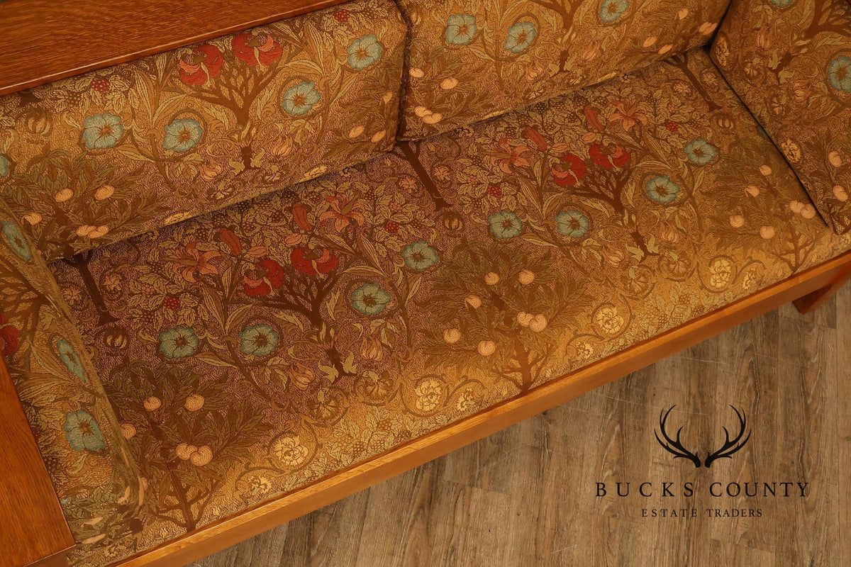 Stickley Mission Collection Oak Prairie Settle