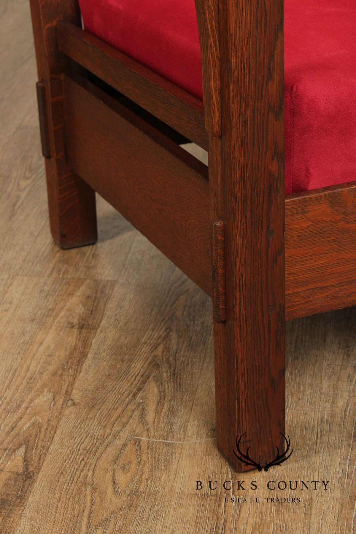 Charles Stickley Antique Mission Oak Armchair