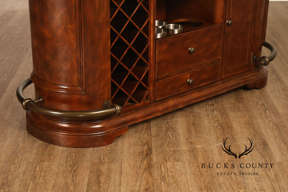 Howard Miller Wine & Spirits Collection Marble Top Bar Cabinet