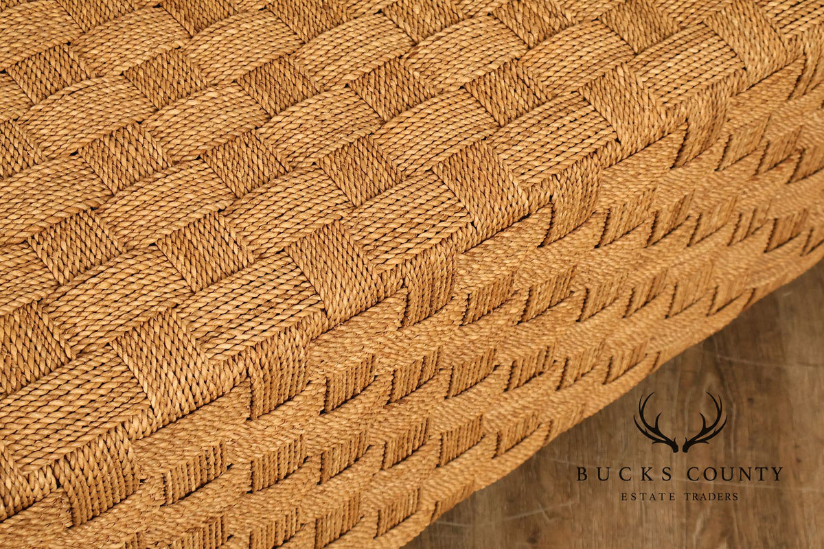 Lane Furniture Woven Rope Bench