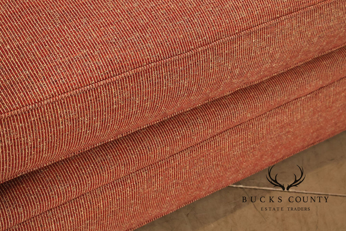 Contemporary Rolled Arm Upholstered Sofa