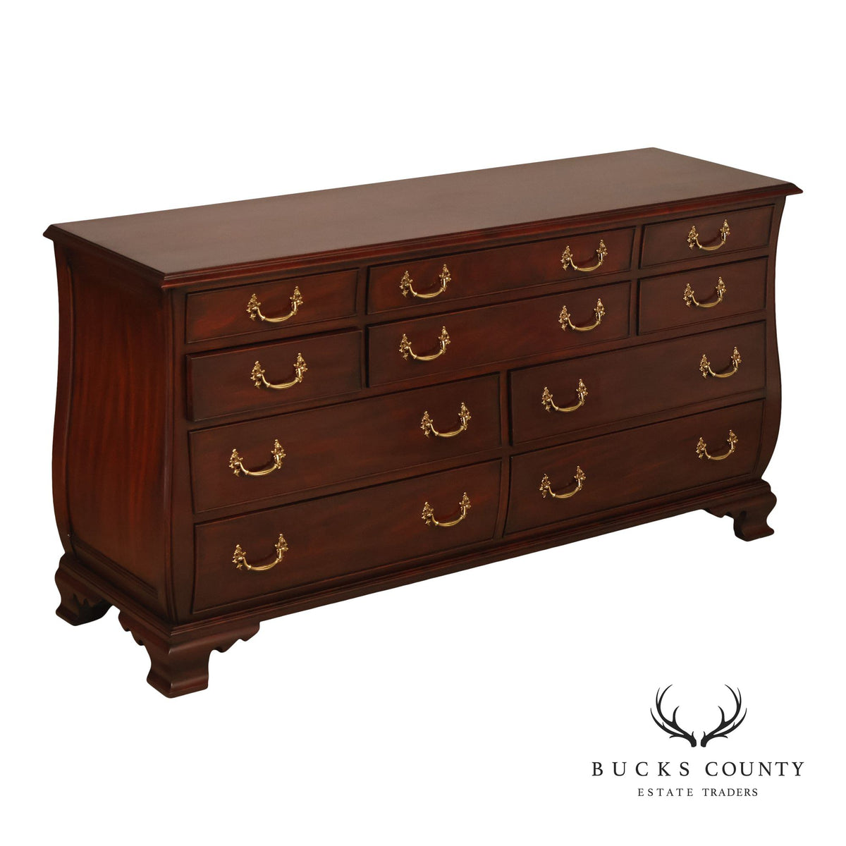 Henkel Harris Mahogany Long Dresser