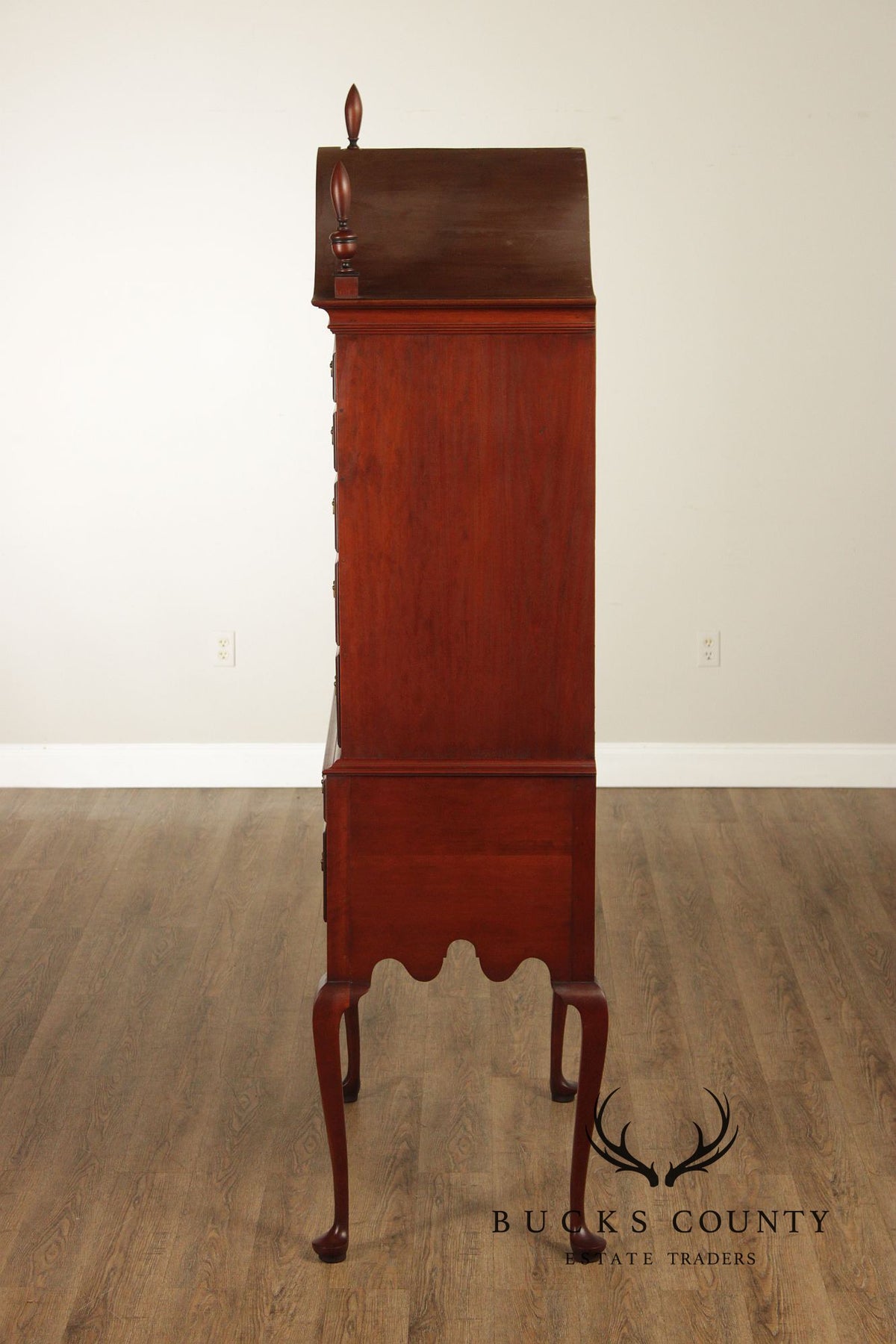 Eldred Wheeler Queen Anne Style Cherry Highboy