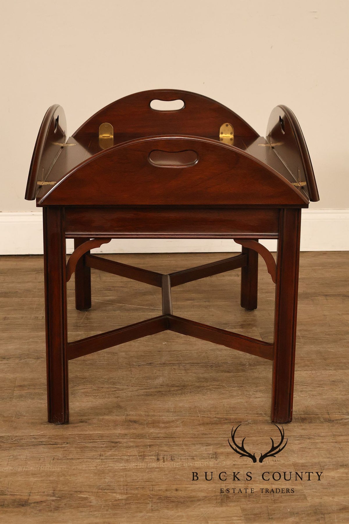 Henkel Harris Mahogany Butler’s Tray Coffee Table