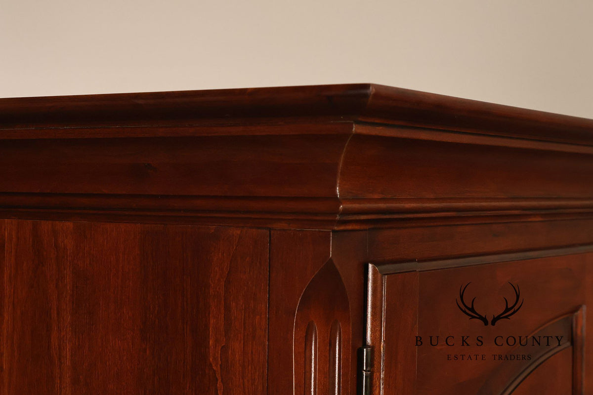 Pennsylvania House Chippendale Style Cherry Armoire