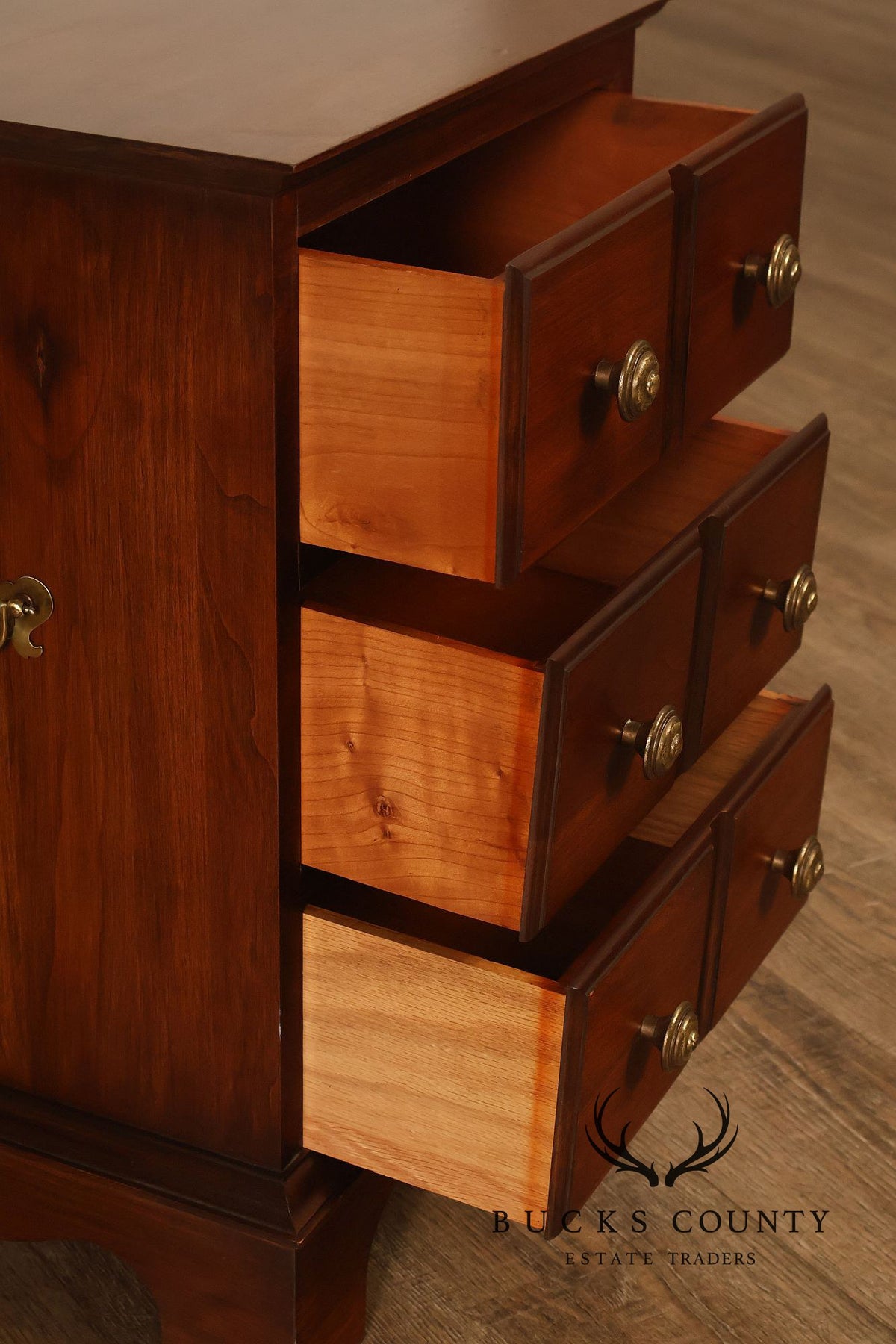 Pennsylvania House Cherry Three-Drawer Nightstand