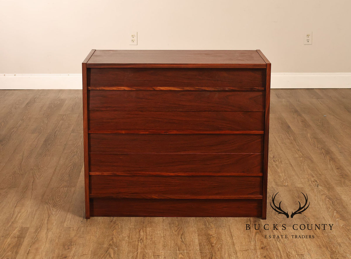 Danish Modern Rosewood Four-Drawer Chest Of Drawers